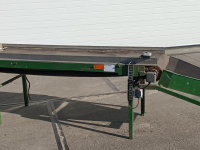 Förderband  Vlakke leesband 2100x600 LEESBAND TRANSPORTBAND VLAKKE BAND FLAT BELT INSPECTION CONVEYOR BELT FLACHBAND VERLESEBAND FÖRDERBAND