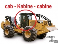 Planierraupen Caterpillar Kabine voor 525D 535D 545D 555D