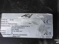 Aufsitzrasenmäher Seco AGS AC92 Crossjet Super hellingmaaier laag-zwaartepunt maaier maaimachine zitmaaier ruwterreinmaaier