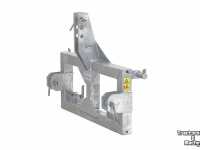 Adapter Qmac VERLOOPADAPTER: CAT2-EURO Gegalvaniseerd