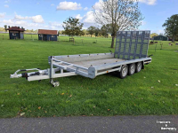 Autoanhänger bis 3500 Kg Hulco Hulco Terrax-3 machinetransporter 3500kg,