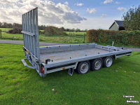 Autoanhänger bis 3500 Kg Hulco Hulco Terrax-3 machinetransporter 3500kg,