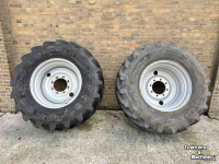 Räder, Reifen, Felgen & Distanzringe Michelin 540/65R28 + 650/65R38 80%