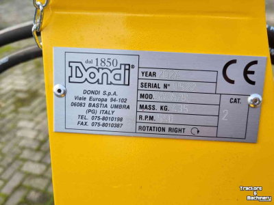 Grabenfräse Dondi DMR/35-BL