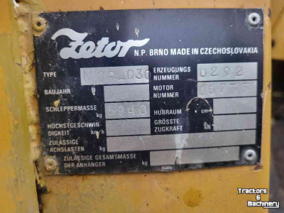 Geländestapler Zetor N9-030
