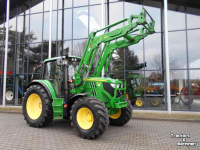 Schlepper / Traktor John Deere 6105M + frontlader  (VERKOCHT)