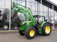 Schlepper / Traktor John Deere 6105M + frontlader  (VERKOCHT)