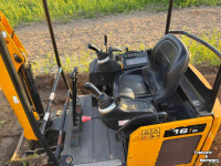 Minibagger JCB 16C-1 minigraver 2022!!! OPRUIMING!!