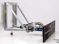 Futterschieber Qmac Modulo Rubber Voerschuif 180 cm met  JCB Q-Fit aanbouw