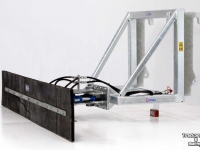 Futterschieber Qmac Modulo Rubber Voerschuif 180 cm met  JCB Q-Fit aanbouw