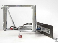 Futterschieber Qmac Modulo Rubber Voerschuif 180 cm met  JCB Q-Fit aanbouw