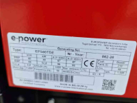 Stromaggregate  E power 60kva