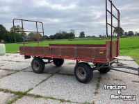Anhänger  Gijzen platte wagen vierwielige wagen