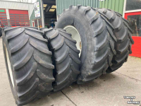 Räder, Reifen, Felgen & Distanzringe Vredestein banden set  650/85R38 & 600/70R30 breedspoor !