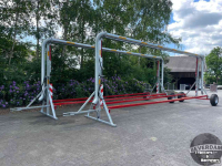 Beregnungsbrücke / Mobile Wasserbrücke Hommes Beregeningsbrug/mobiele waterbrug