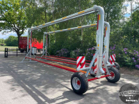 Beregnungsbrücke / Mobile Wasserbrücke Hommes Beregeningsbrug/mobiele waterbrug