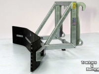 Gummi-Schieber Qmac Modulo Gummischieber für Gelände 2.40 mtr anbau Volvo L50- L60-L90