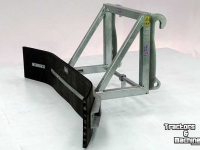 Gummi-Schieber Qmac Modulo Gummischieber für Gelände 2.40 mtr anbau Volvo L50- L60-L90
