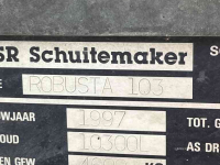 Gülletankwagen / Güllefässer Schuitemaker Robusta 103