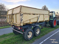 Kipper Agromet T046 tandemas kipper in goede staat