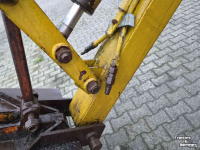 Baggerlader  getrokken kraan