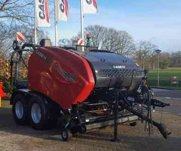 Pressen Case-IH RB545 sillage pack