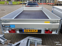 Tieflader / Anhänger Hapert Azure H2 - 335x180. 2700 KG aanhangwagen geremd