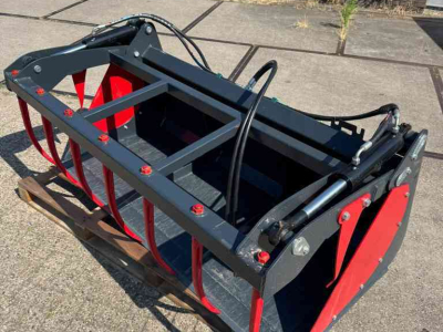 Frontlader-Schaufel  GRONDBAK GRIJPBAK GRIJPER 180 CM EURO MULTIBAK PELIKAANBAK