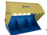 Silageschneidezange Qmac Kuilhapper met dichte bak Silage Shear Bucket