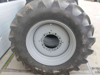 Räder, Reifen, Felgen & Distanzringe Michelin 600/60R30 trekkerbanden voorbanden tractorprofiel op wiel velg 10 gaats