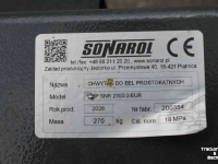 Ballengreifer Sonarol CBP SNR 2300/2 balenklem pakkenklem ronde balen en vierkante pakken euro voorlader aankoppeling