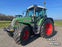 Schlepper / Traktoren Fendt Farmer 411 Vario airco fronthef + frontpto, banden 80%