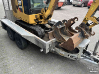 Minibagger Caterpillar 301.8 Next Gen incl aanhanger