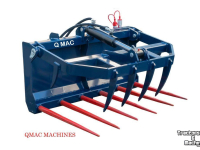 Silage Greifschaufel  / Greifgabel Qmac PELIKAANGRIJPER MINI 80 CM