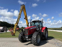 Schlepper / Traktor Massey Ferguson 6490 met herder MBK503LSH