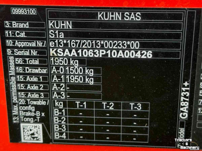Schwader Kuhn GA8731+ zwadhark