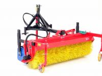 Kehrmaschine Qmac Veegmachine 150 Tractor met schuinstelling