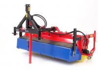 Kehrmaschine Qmac Veegmachine 150 Tractor met schuinstelling