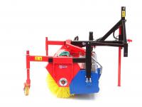 Kehrmaschine Qmac Veegmachine 150 Tractor met schuinstelling