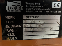 Tiefladeanhänger Dezeure Dezeure S 24