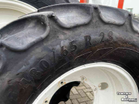 Räder, Reifen, Felgen & Distanzringe Mitas set MITAS AS 65 480/65R28 en 600/65R38 ca 80% op velgen NewH T6.xxx/T7.xxx