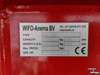 Kartoffel Schaufel / Lade Schaufel Wifo HOD 200 Aardappelschepbak / Heftruck schepbak