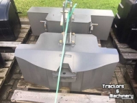 Frontgewichte  900 kg stalen frontgewicht gewichtenblok