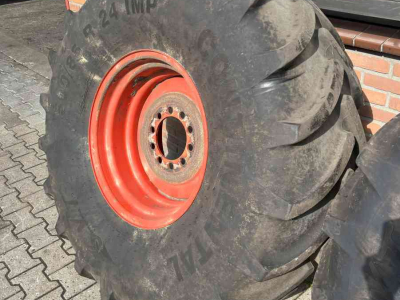 Räder, Reifen, Felgen & Distanzringe Continental Continental/Mitas 500/85R24 banden, Claas combine diversen