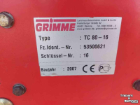 Teleskopbänder Grimme TC 80-16