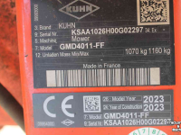 Mähwerk Kuhn GMD4011 schijvenmaaier met middenophanging Lift-Control maaimachine