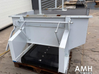 Förderband  1500X800 Bunker met uitvoerband, Feed hopper with discharge conveyor, Dosierbunker mit Austragsband