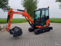 Raupenbagger Kubota KX027-4 minigraver minikraan 2.7t