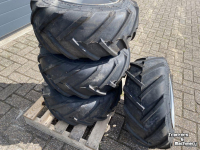 Räder, Reifen, Felgen & Distanzringe BKT 25 x 8.50 - 12 compllet op wiel