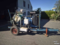 Stationäre Motor/Pump set  pompset, regenmotor, pomp, beregening, mwm fendt motor